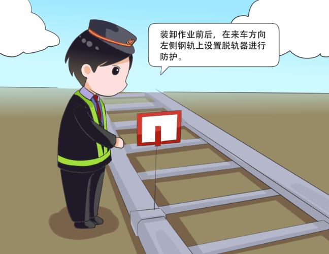貨運(yùn)裝卸作業(yè)貨運(yùn)裝卸作業(yè)為什么要設(shè)防護(hù)牌及脫軌器